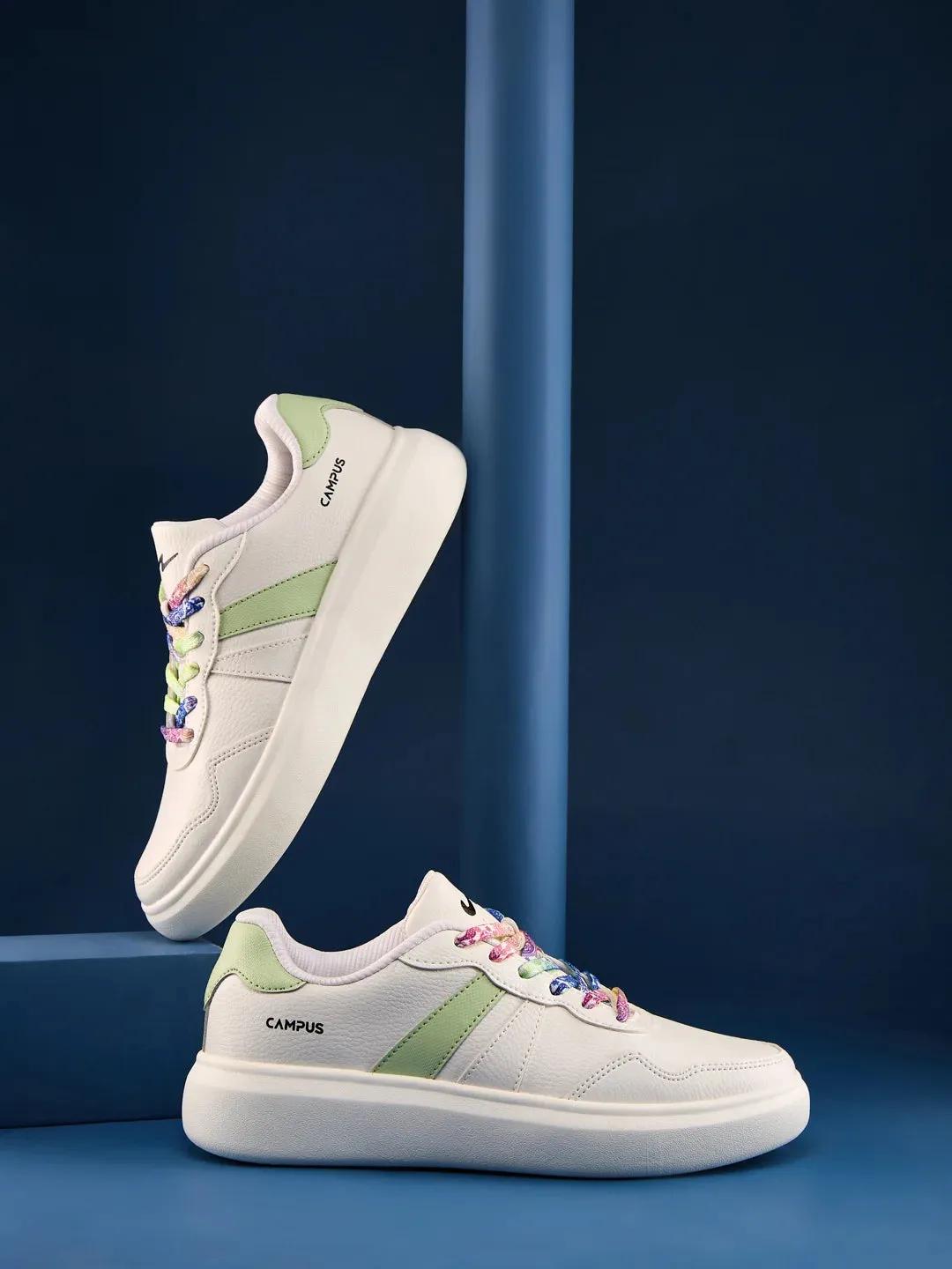 VALUT White Women's Sneakers sold by Campus Shoes
