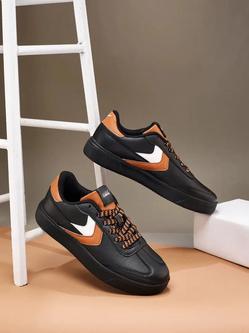 OG-43 Black Men's Sneakers sold by Campus Shoes