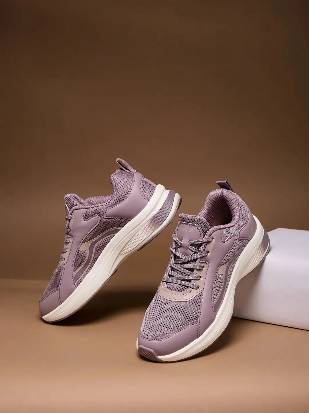 STREAM Mauve Women's Sneakers sold by Campus Shoes