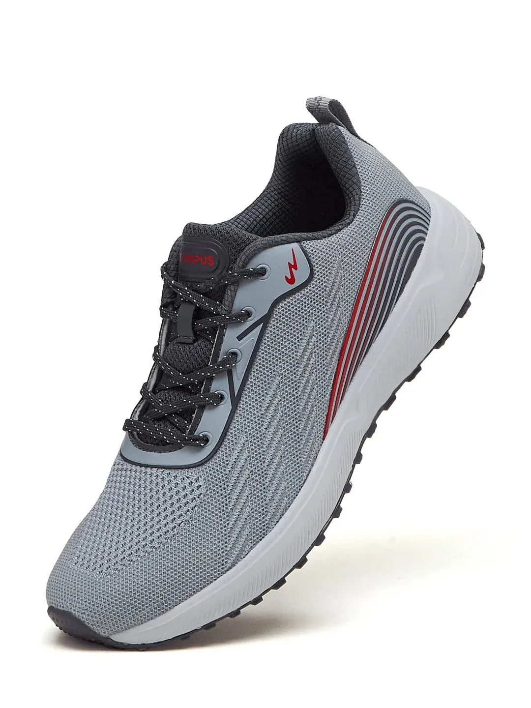 CHOPPER Grey Men's Running Shoes sold by Campus Shoes product image thumbnail 3