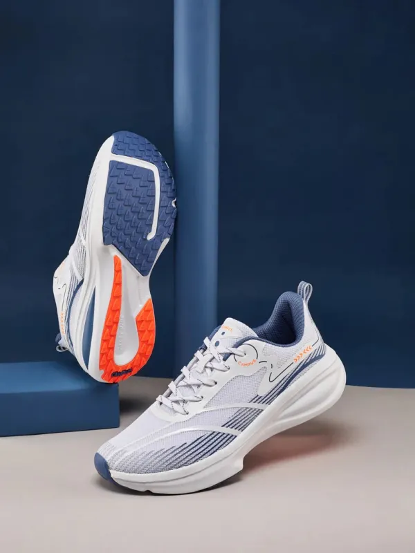 GLITCH White Men's Running Shoes sold by Campus Shoes