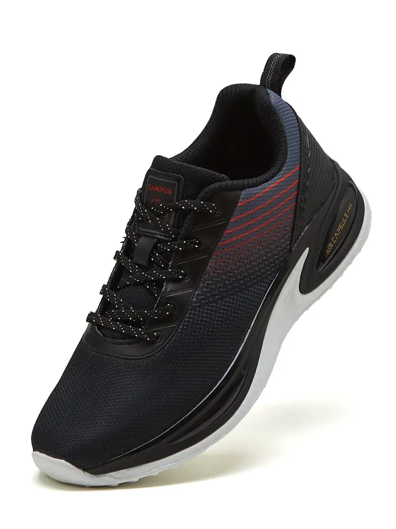 CLASH Black Men's Running Shoes sold by Campus Shoes product image thumbnail 3