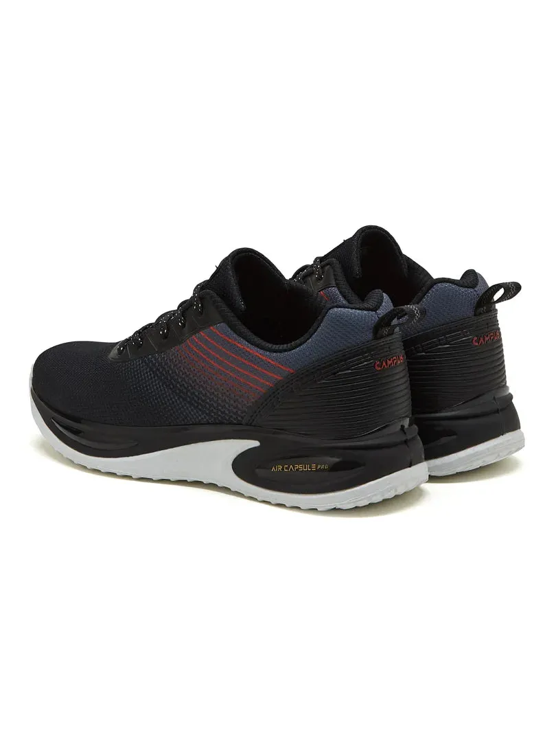 CLASH Black Men's Running Shoes sold by Campus Shoes product image thumbnail 5