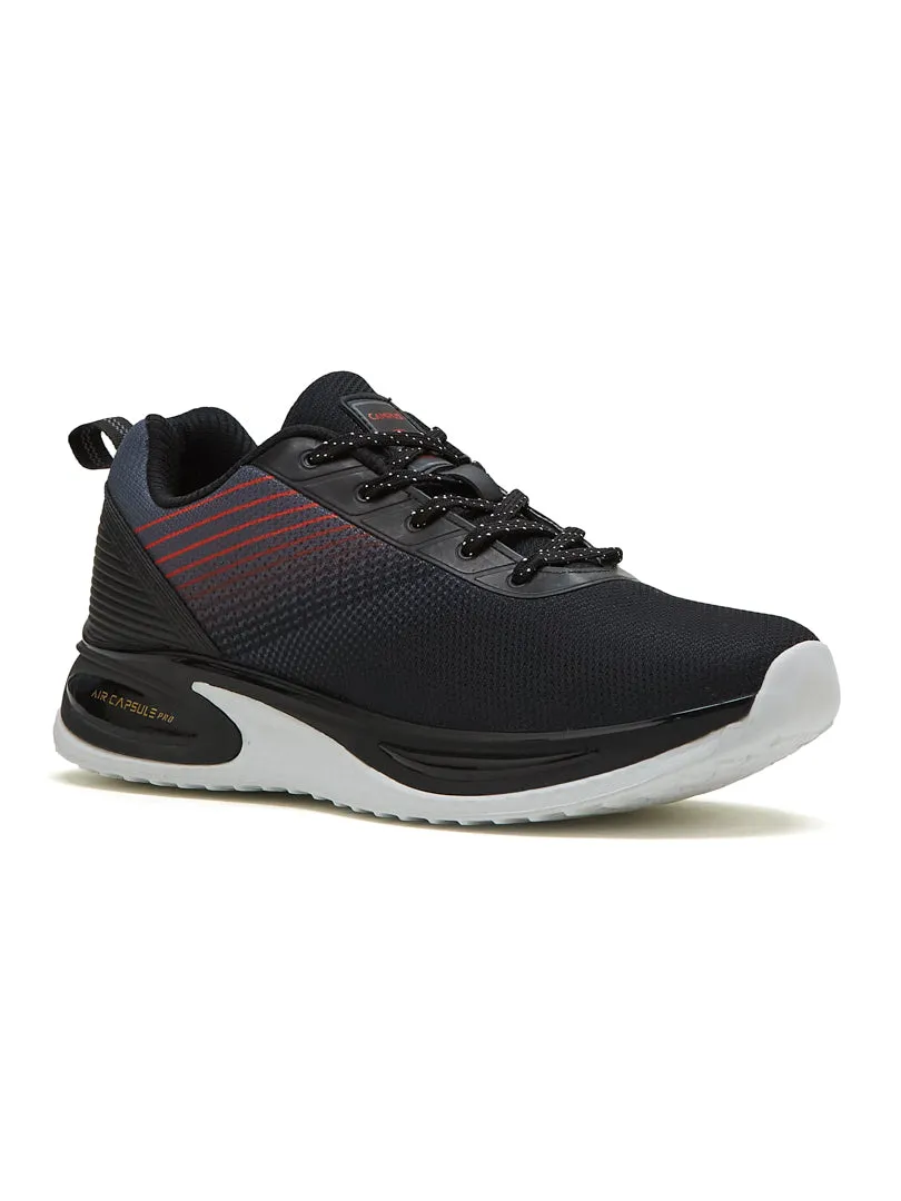 CLASH Black Men's Running Shoes sold by Campus Shoes product image thumbnail 2