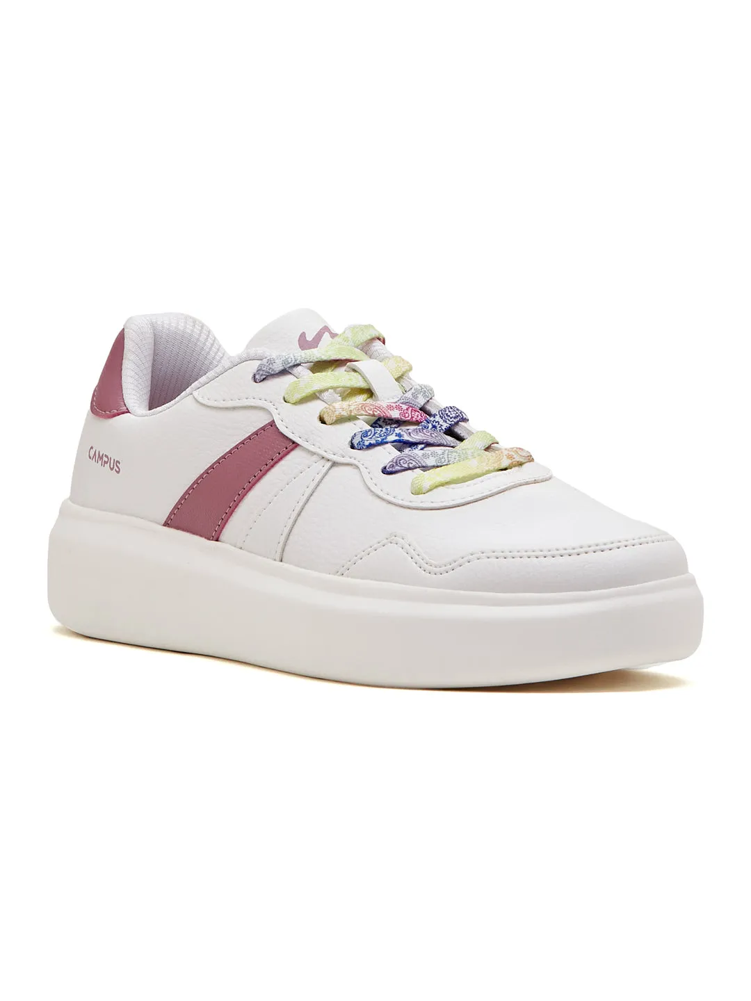 VALUT White Women's Sneakers sold by Campus Shoes product image thumbnail 2