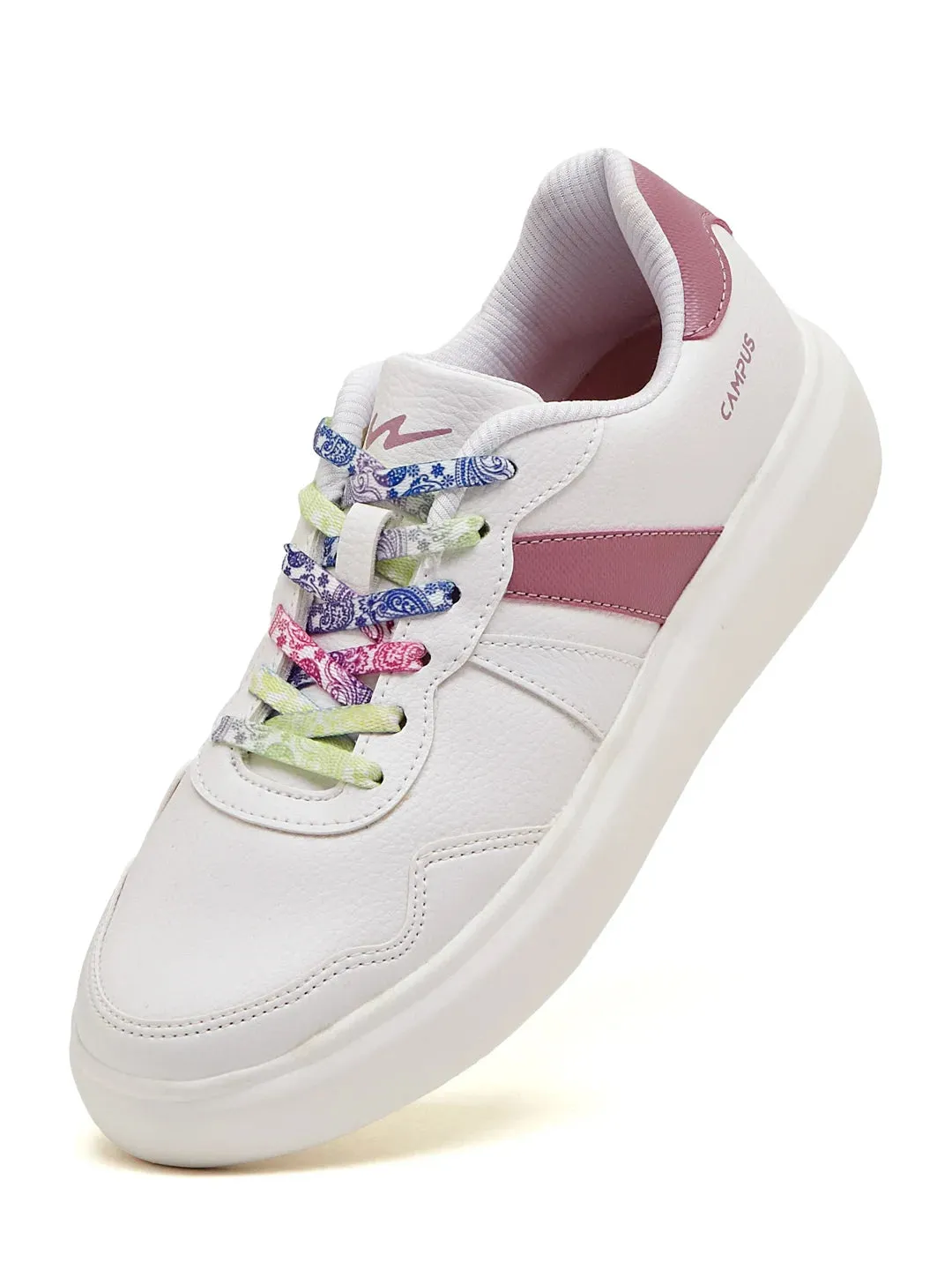 VALUT White Women's Sneakers sold by Campus Shoes product image thumbnail 3