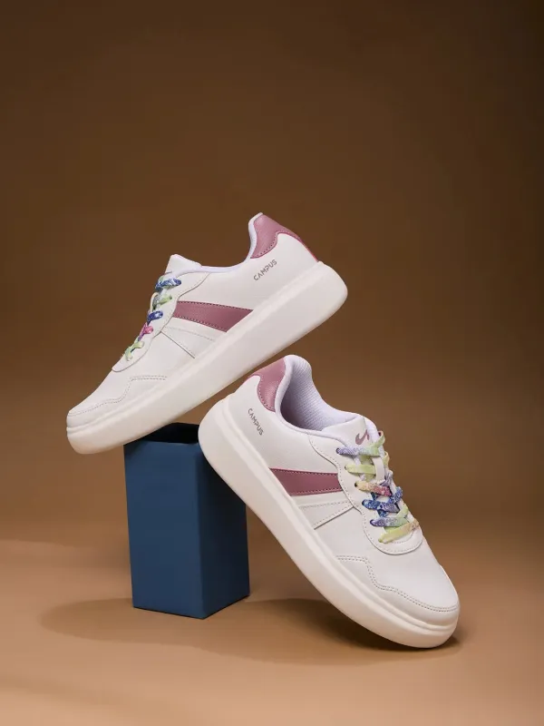 VALUT White Women's Sneakers sold by Campus Shoes