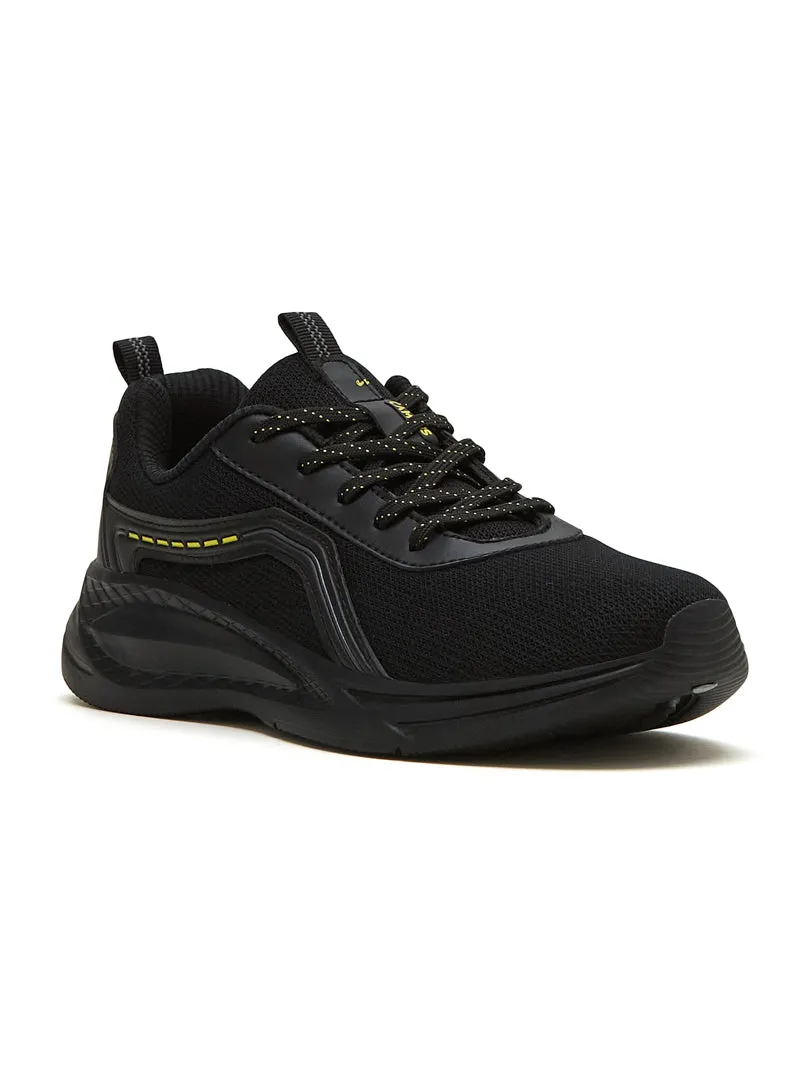TACT Black Men's Running Shoes sold by Campus Shoes product image thumbnail 2