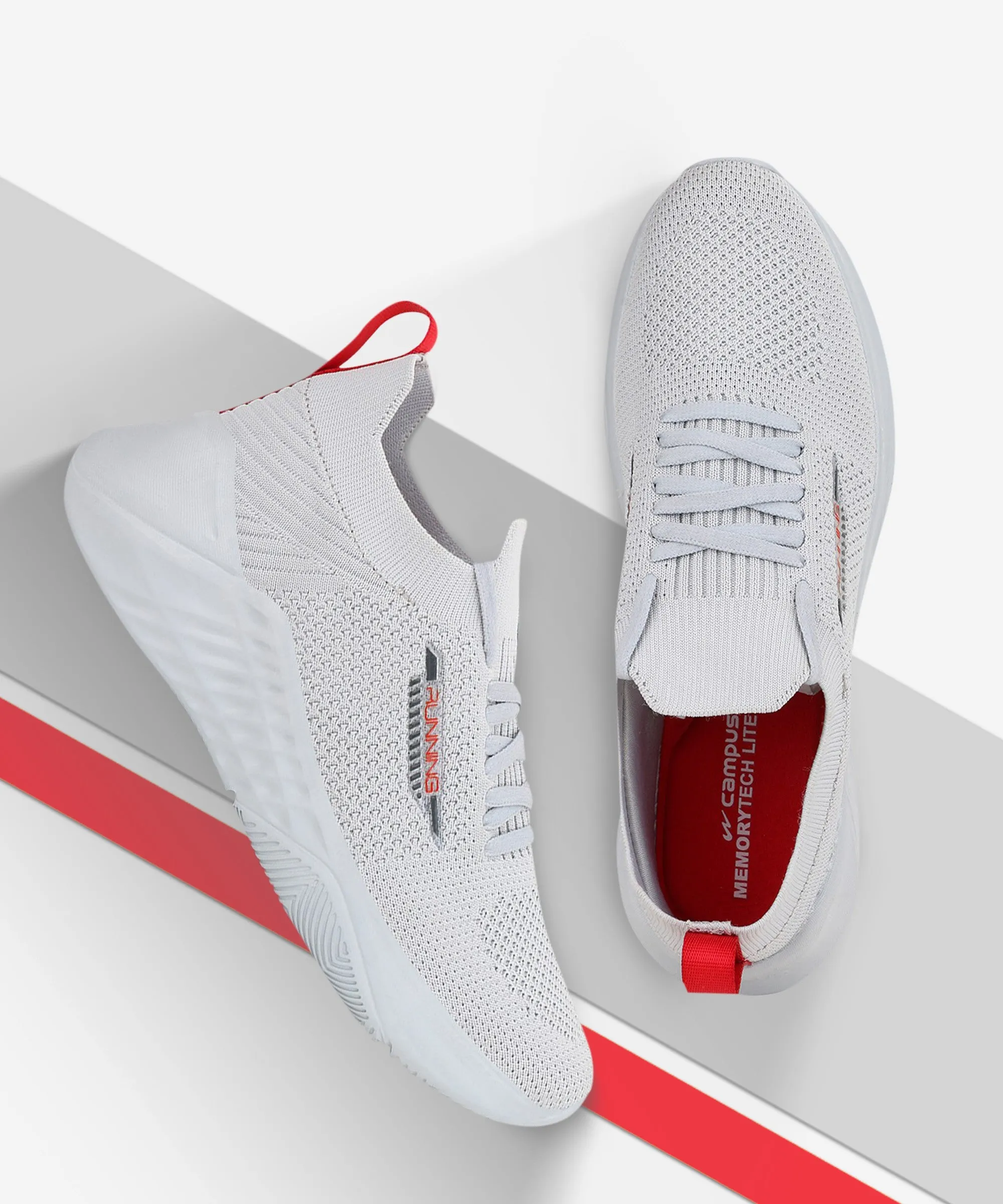 FLOSS Grey Women's Walking Shoes sold by Campus Shoes product image thumbnail 5