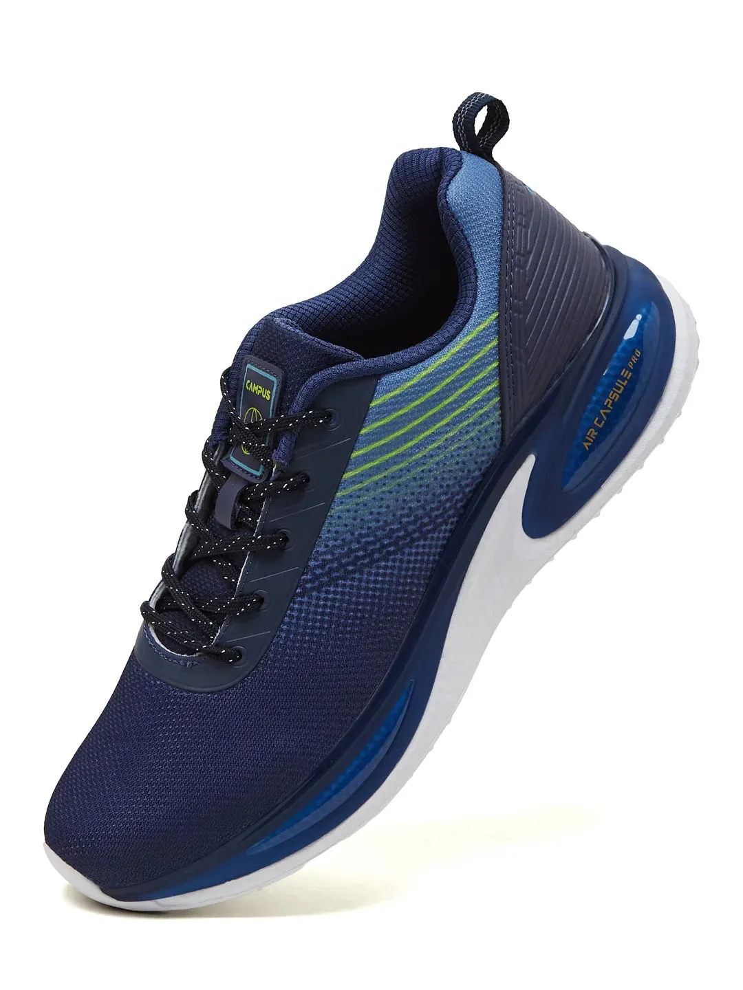CLASH Navy Men's Running Shoes sold by Campus Shoes product image thumbnail 3
