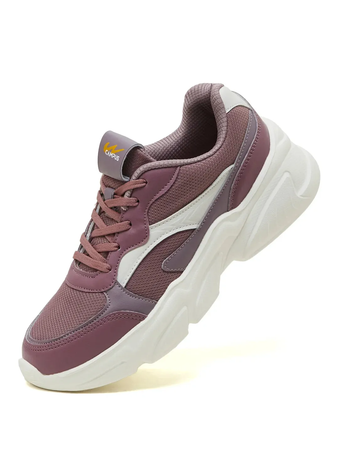 LOUNGE Mauve Women's Sneakers sold by Campus Shoes product image thumbnail 3