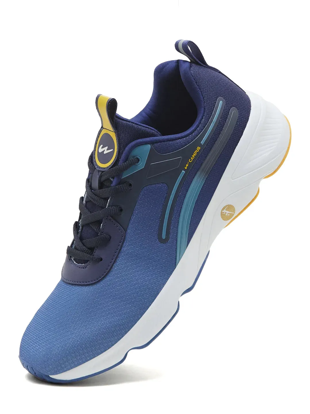MELLOW Navy Men's Running Shoes sold by Campus Shoes product image thumbnail 3