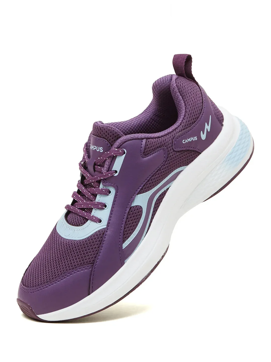 STREAM Purple Women's Sneakers sold by Campus Shoes product image thumbnail 3