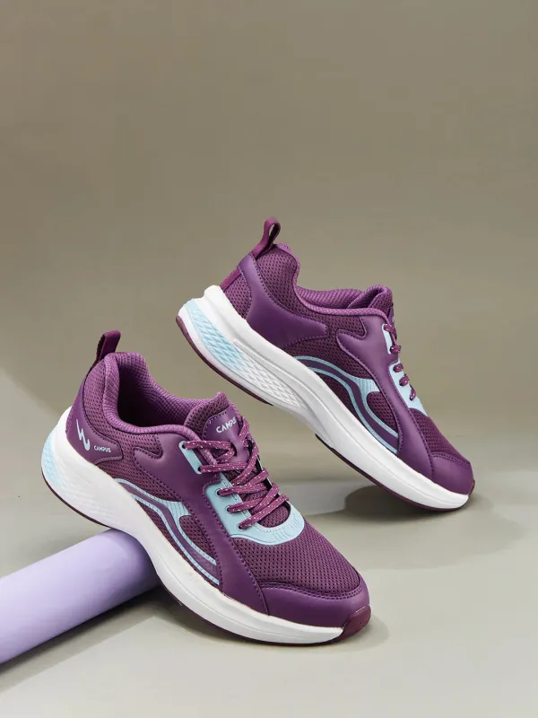 STREAM Purple Women's Sneakers sold by Campus Shoes