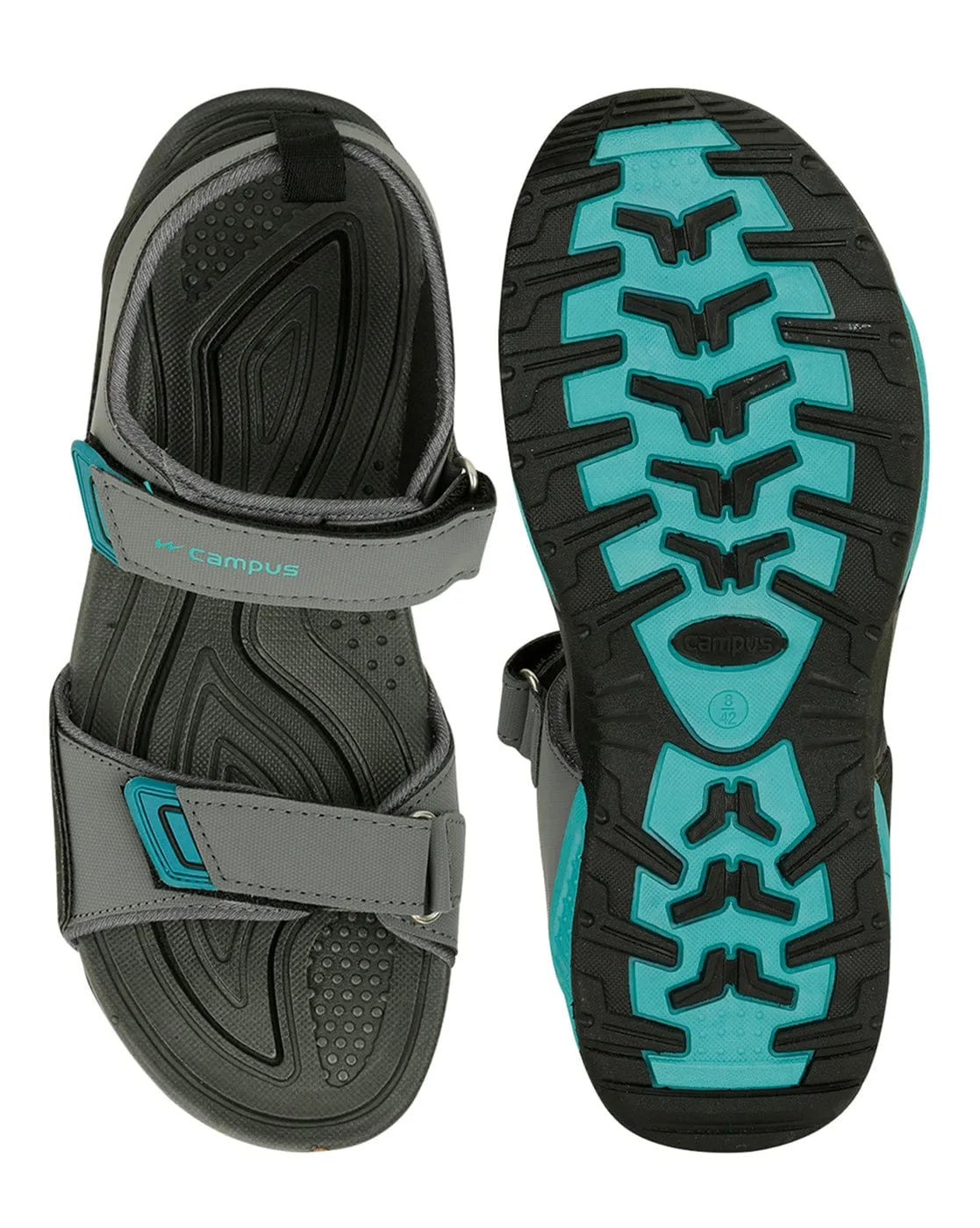 SD-050 Grey Men's Sandals sold by Campus Shoes product image thumbnail 4