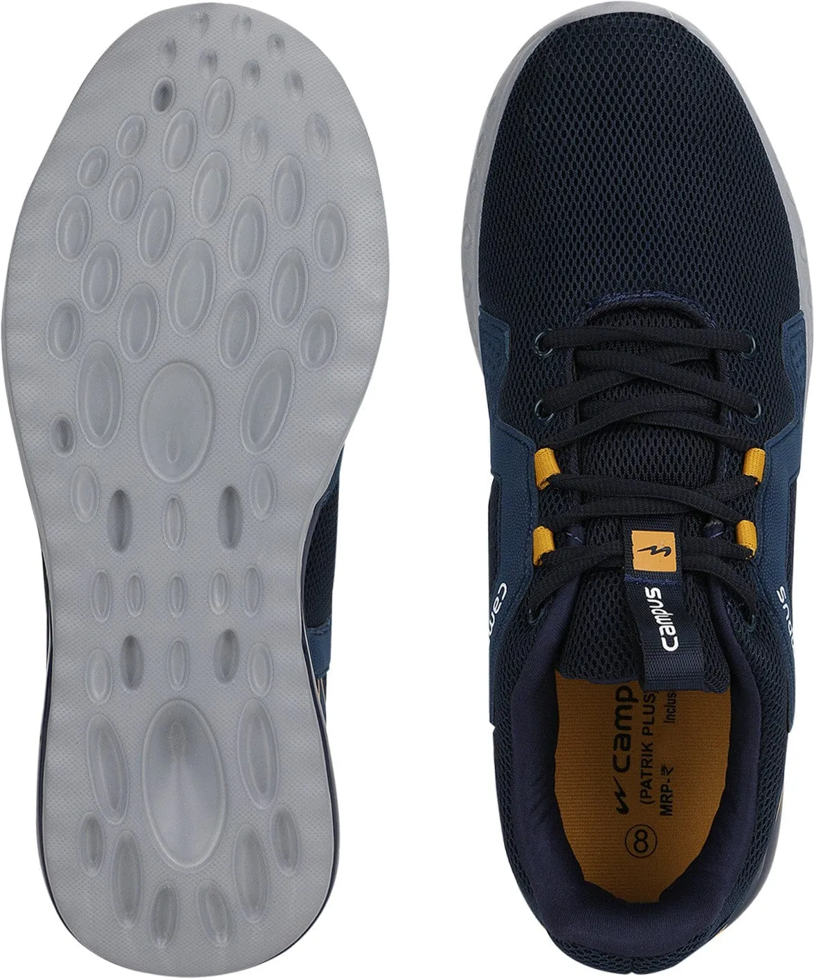 PATRIK PRO Blue Men's Sports Shoes sold by Campus Shoes product image thumbnail 5