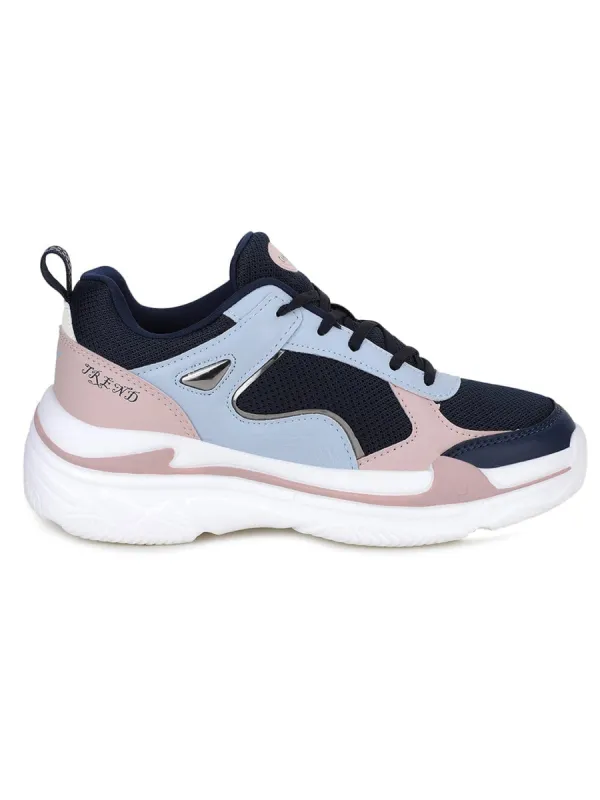 DAZEL Navy Women's Sneakers sold by Campus Shoes