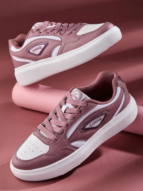 MIGHTY Mauve Women's Sneakers made by Campus Shoes