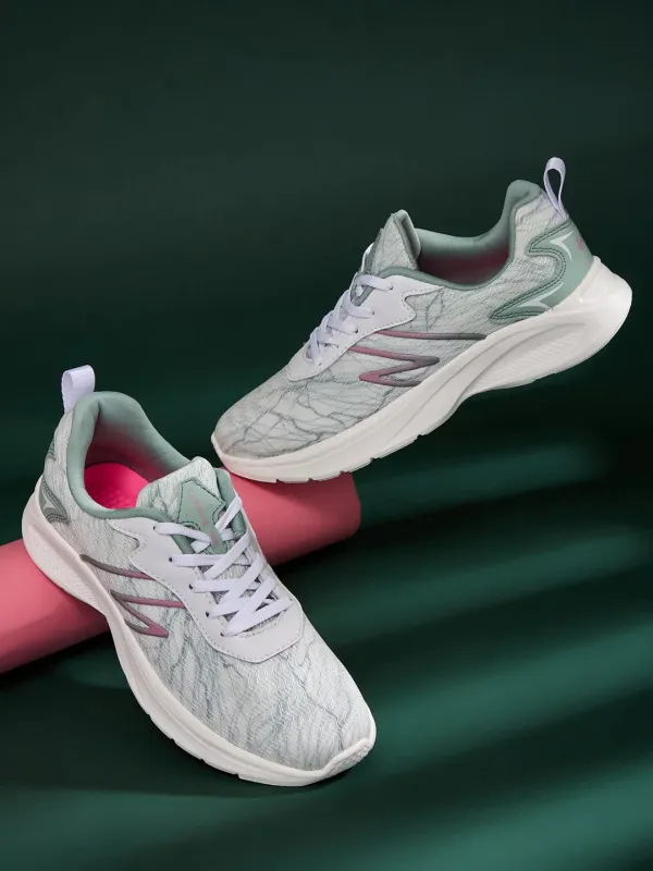 TERRA White Women's Running Shoes sold by Campus Shoes