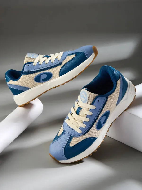 ASEND Off White Men's Sneakers sold by Campus Shoes