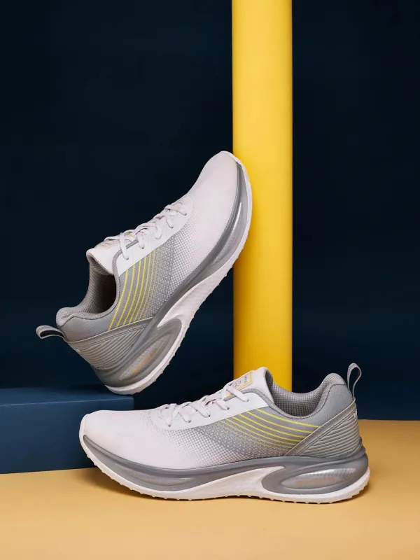 CLASH White Men's Running Shoes sold by Campus Shoes