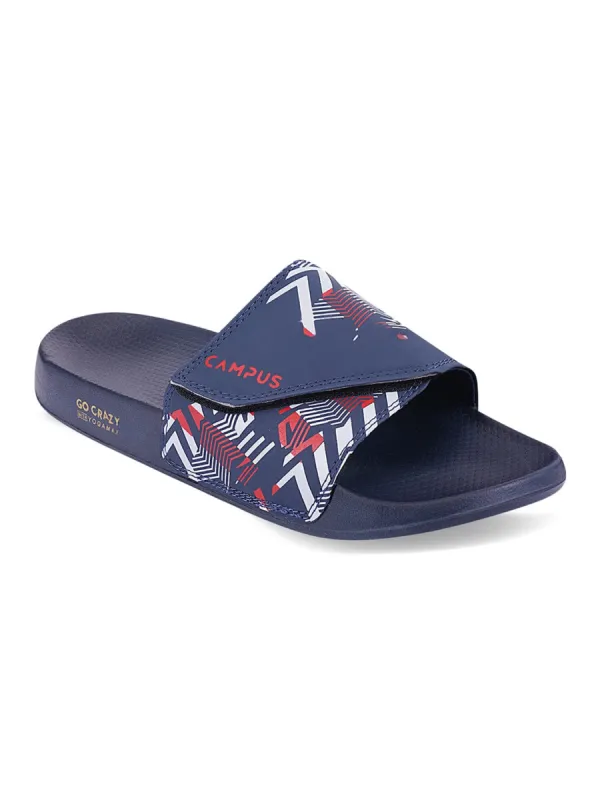 SL-422 Blue Men's Slider sold by Campus Shoes