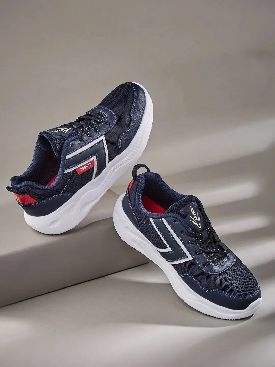 CIPHER Navy Men's Sneakers sold by Campus Shoes