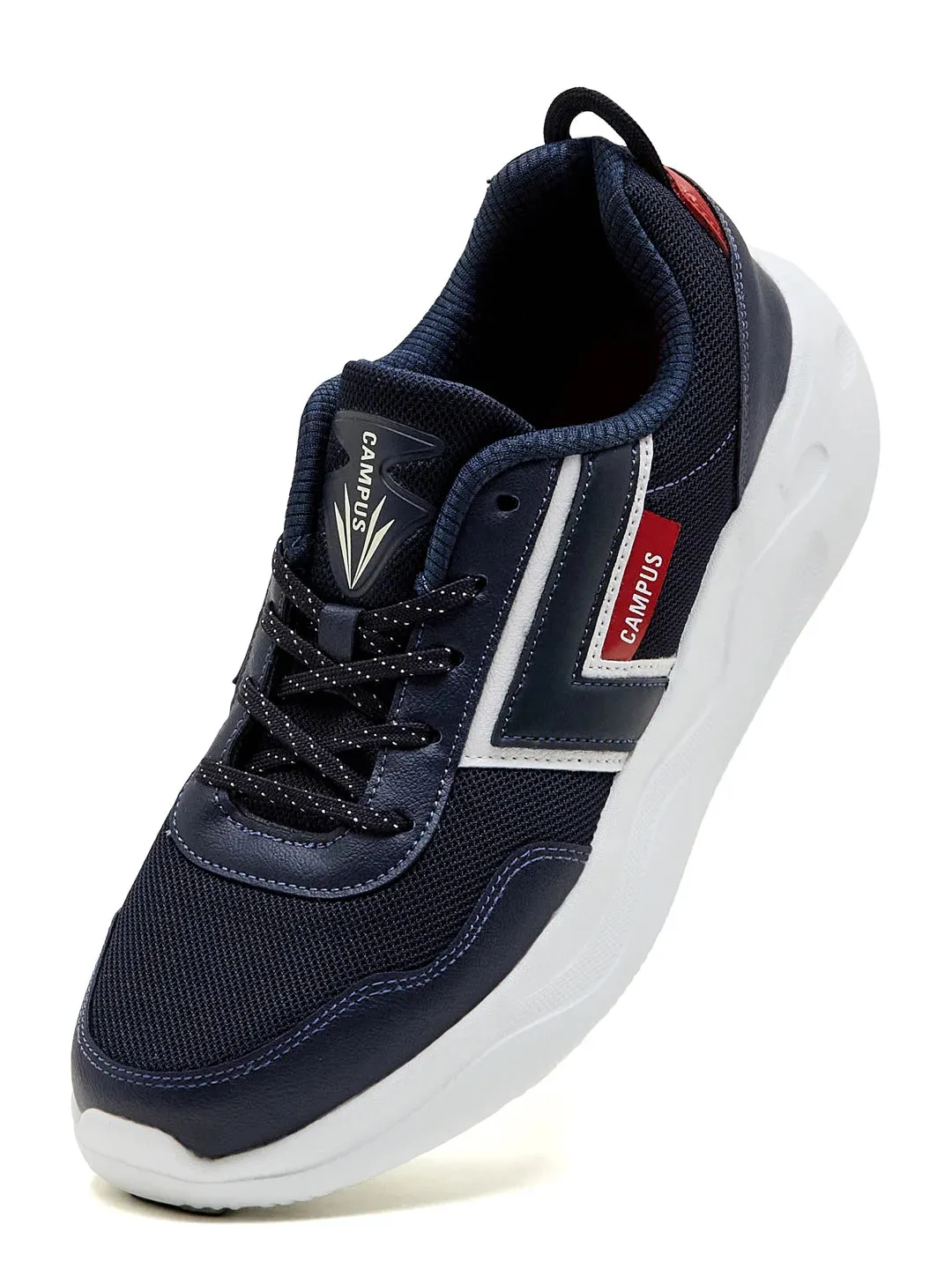 CIPHER Navy Men's Sneakers sold by Campus Shoes product image thumbnail 3