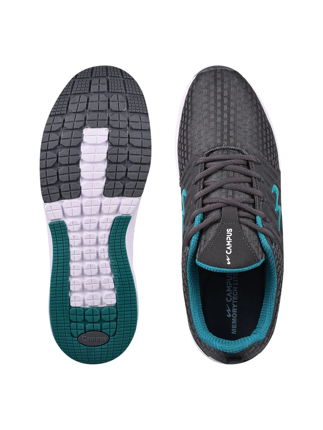 RODEO Pro Grey Men's Running Shoes sold by Campus Shoes product image thumbnail 4