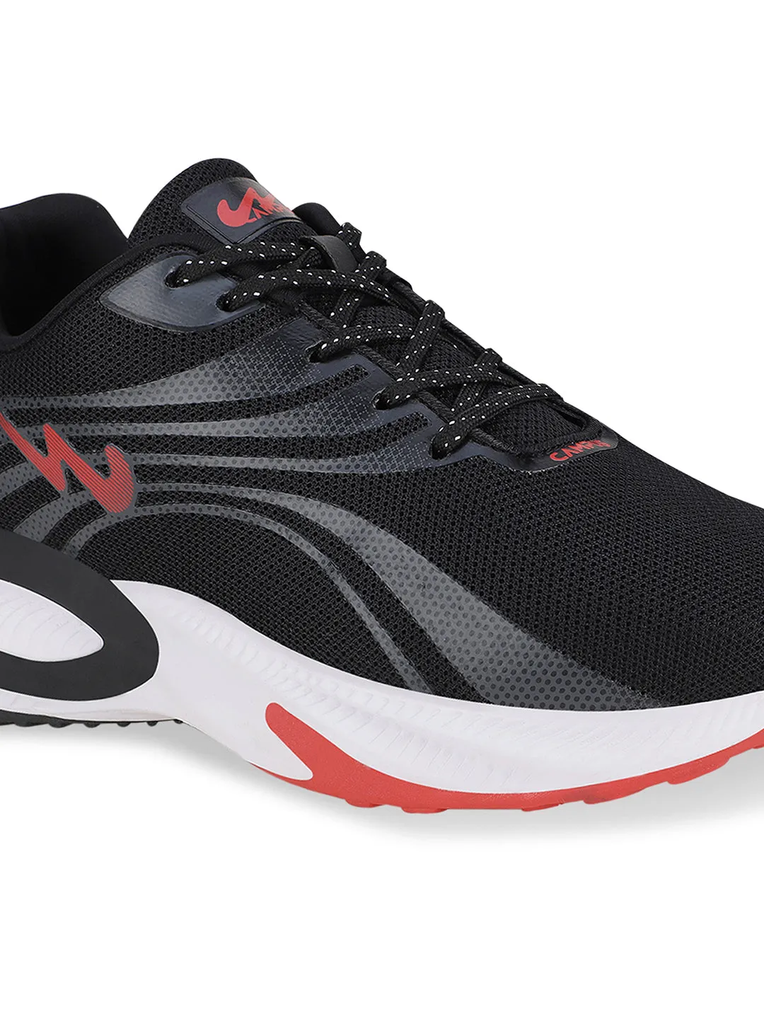 CAMP-GLOVE Black Men's Running Shoes sold by Campus Shoes product image thumbnail 4