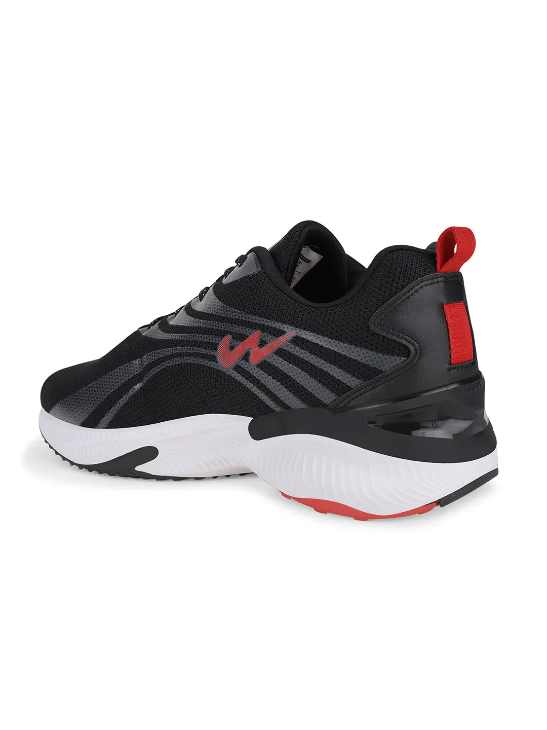 CAMP-GLOVE Black Men's Running Shoes sold by Campus Shoes product image thumbnail 3