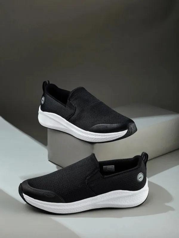 CIAN Black Men's Walking Shoes sold by Campus Shoes