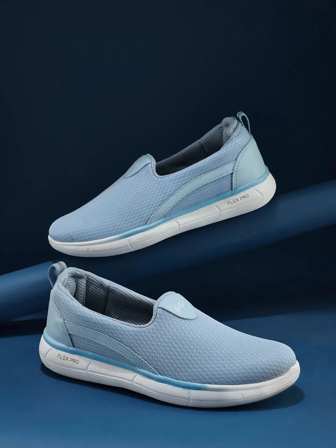 CRAZE Blue Women's Walking Shoes sold by Campus Shoes