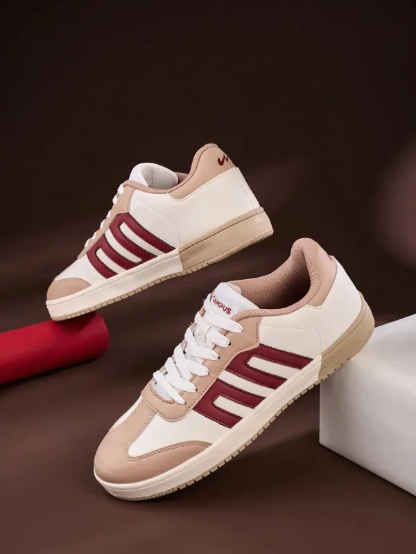 VULTURE Off White Men's Sneakers sold by Campus Shoes