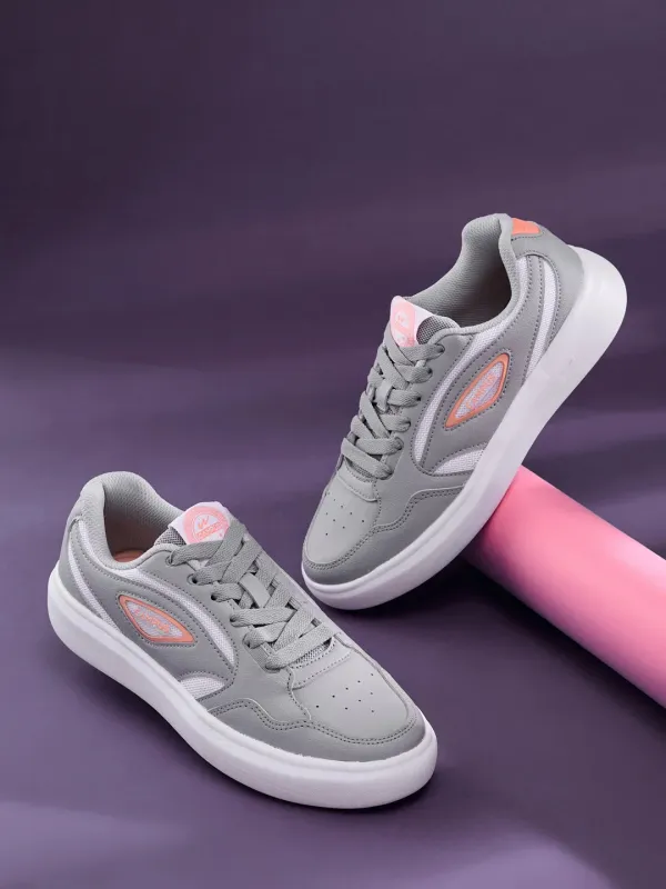MIGHTY Grey Women's Sneakers sold by Campus Shoes