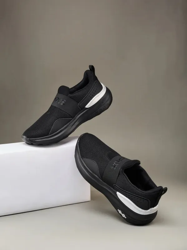 LAYER Black Men's Walking Shoes sold by Campus Shoes