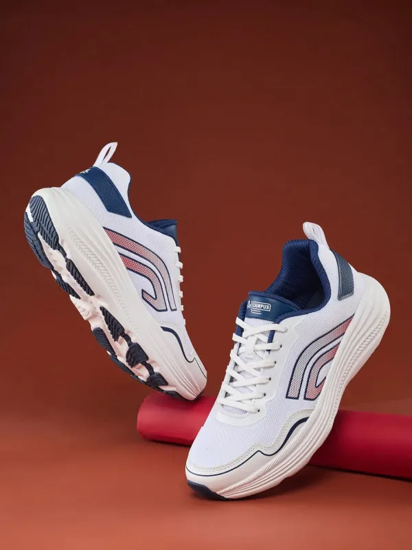 DIRECT White Men's Running Shoes sold by Campus Shoes