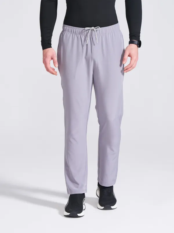 Men's Grey Regular Fit Track Pants sold by Campus Shoes