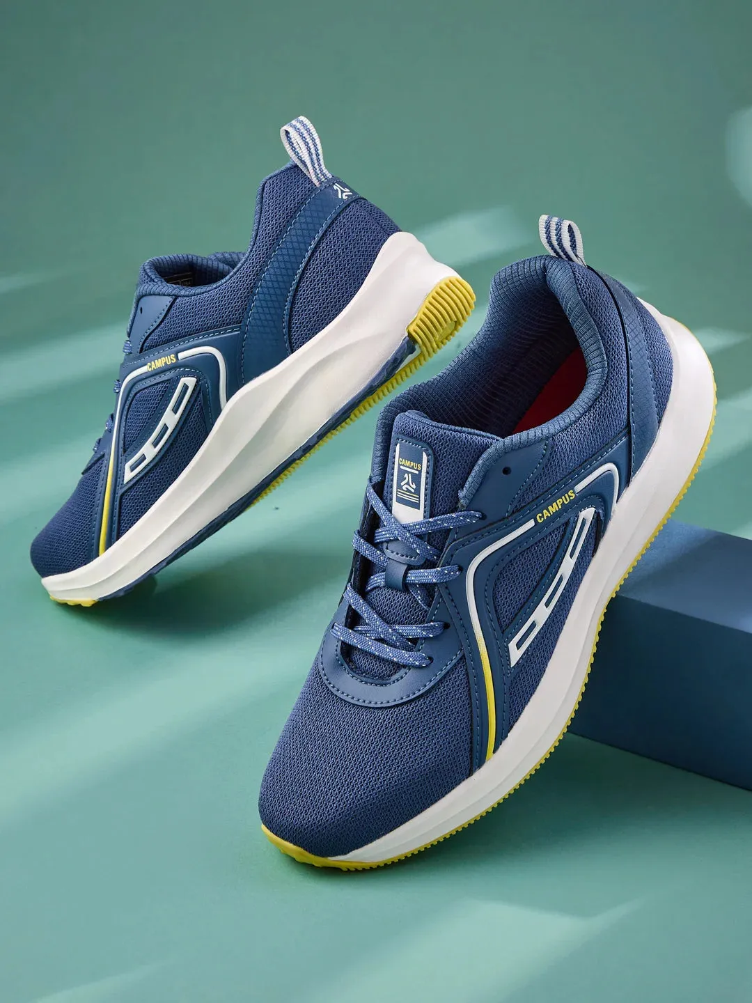 TURN Blue Men's Running Shoes sold by Campus Shoes