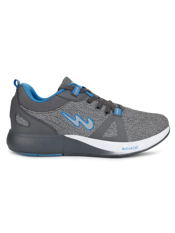 CAMANDO Grey Men's Running Shoes sold by Campus Shoes