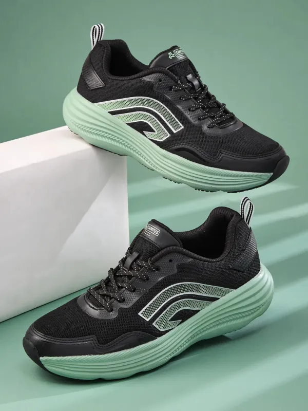 DIRECT Black Men's Running Shoes sold by Campus Shoes