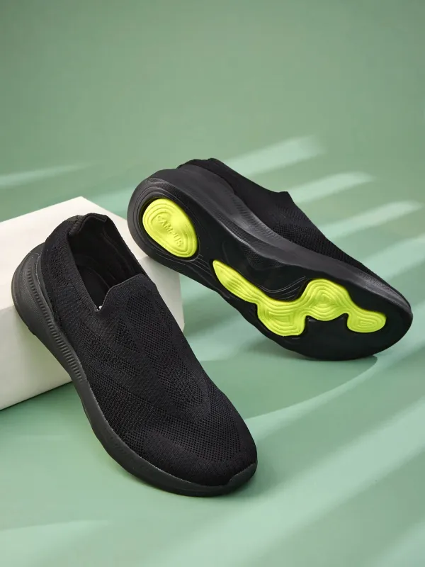 JETRA Black Men's Walking Shoes sold by Campus Shoes