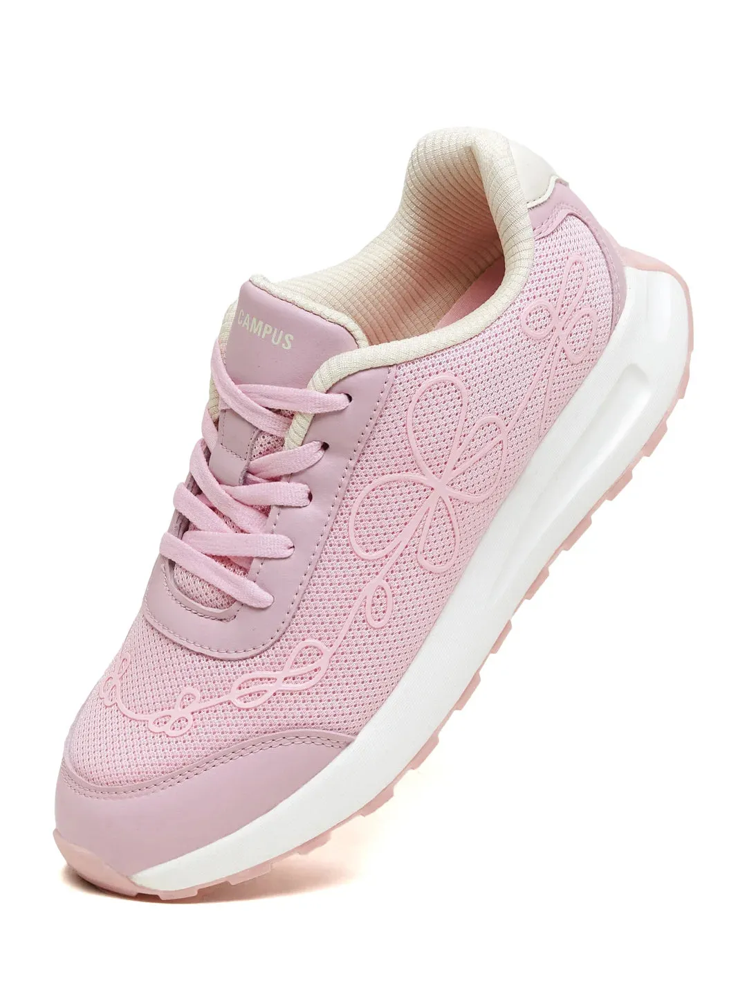 JUJUBEE Pink Women's Sneakers sold by Campus Shoes product image thumbnail 3