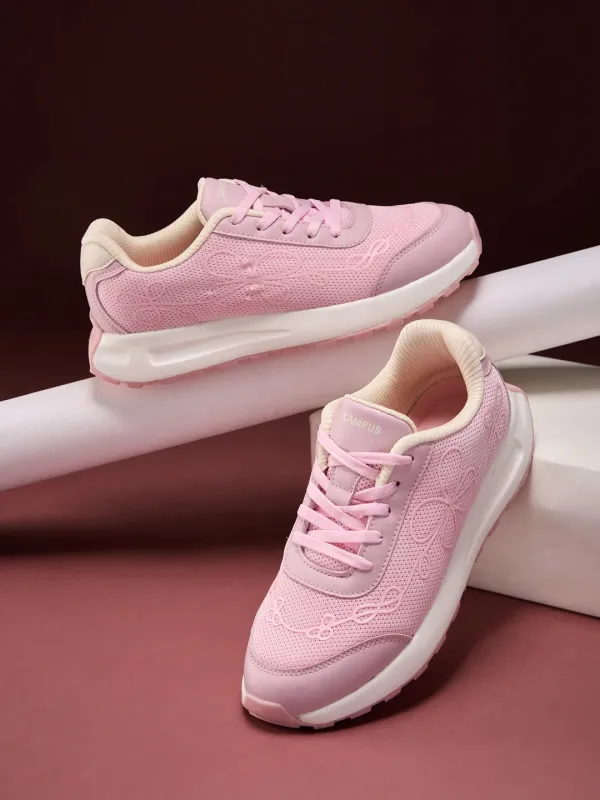 JUJUBEE Pink Women's Sneakers made by Campus Shoes