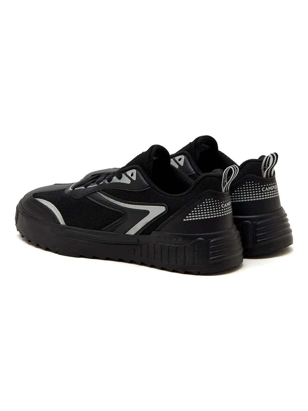 STATIC Black Men's Sneakers sold by Campus Shoes product image thumbnail 5