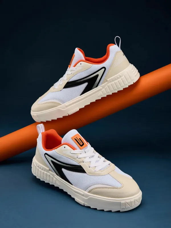 STATIC White Men's Sneakers sold by Campus Shoes