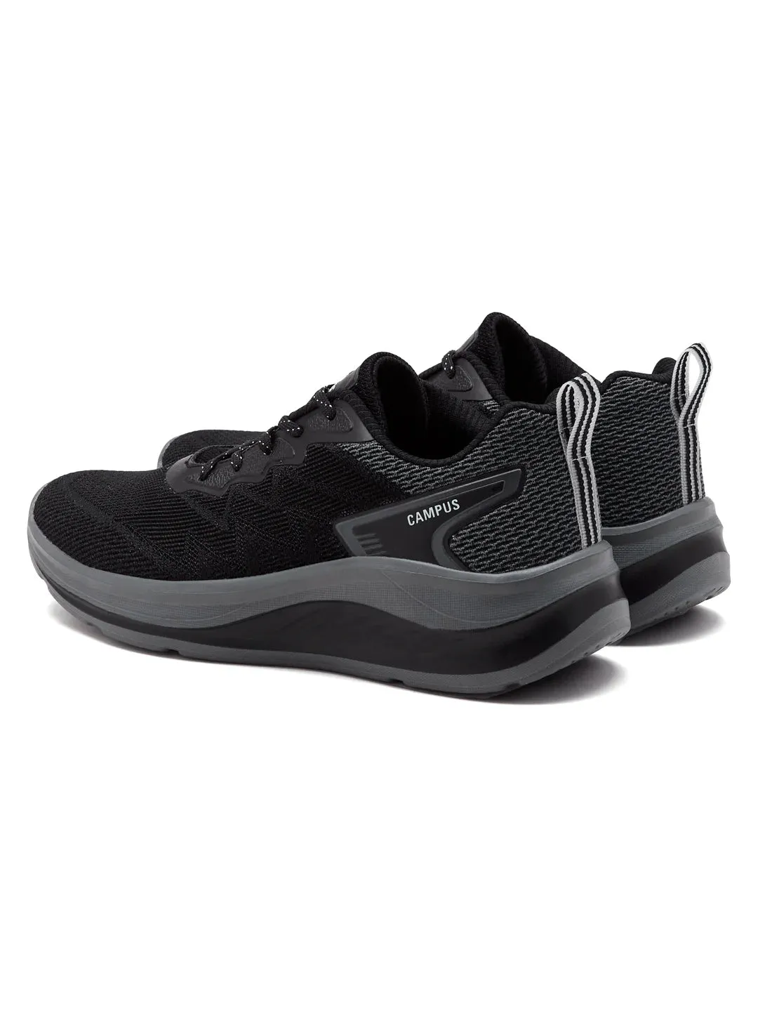 FYBER Black Men's Running Shoes sold by Campus Shoes product image thumbnail 5