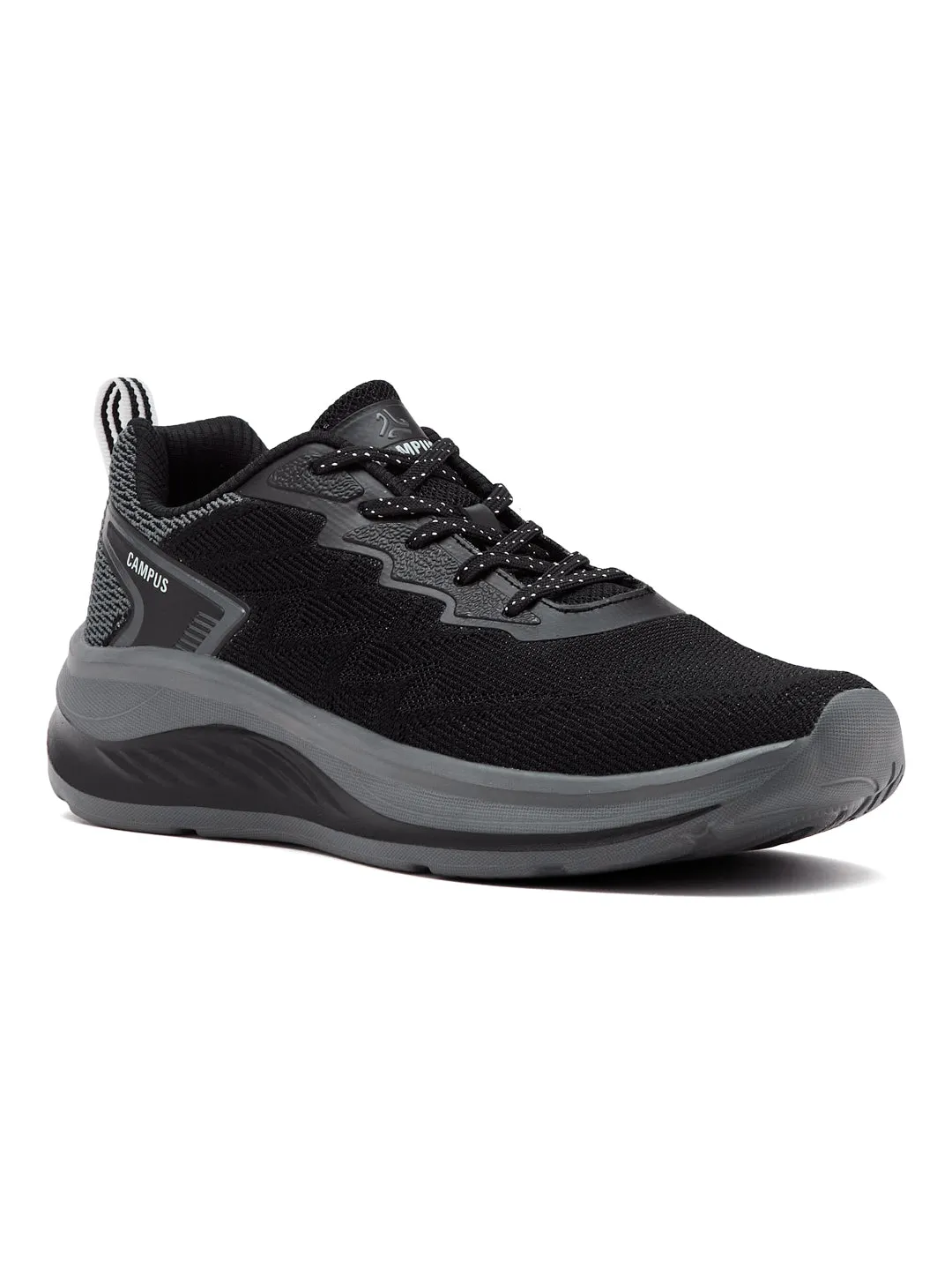 FYBER Black Men's Running Shoes sold by Campus Shoes product image thumbnail 2