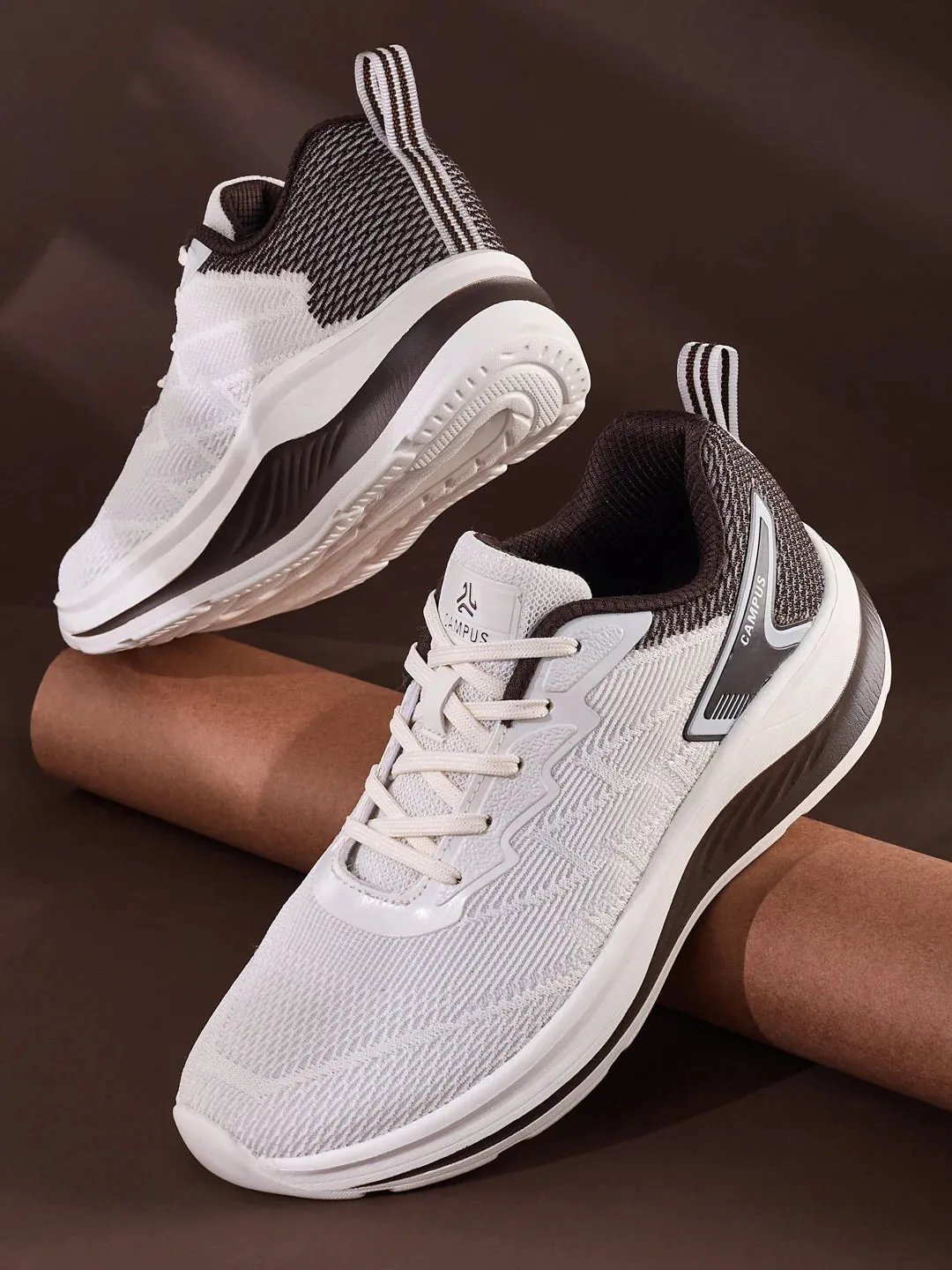 FYBER White Men's Running Shoes sold by Campus Shoes