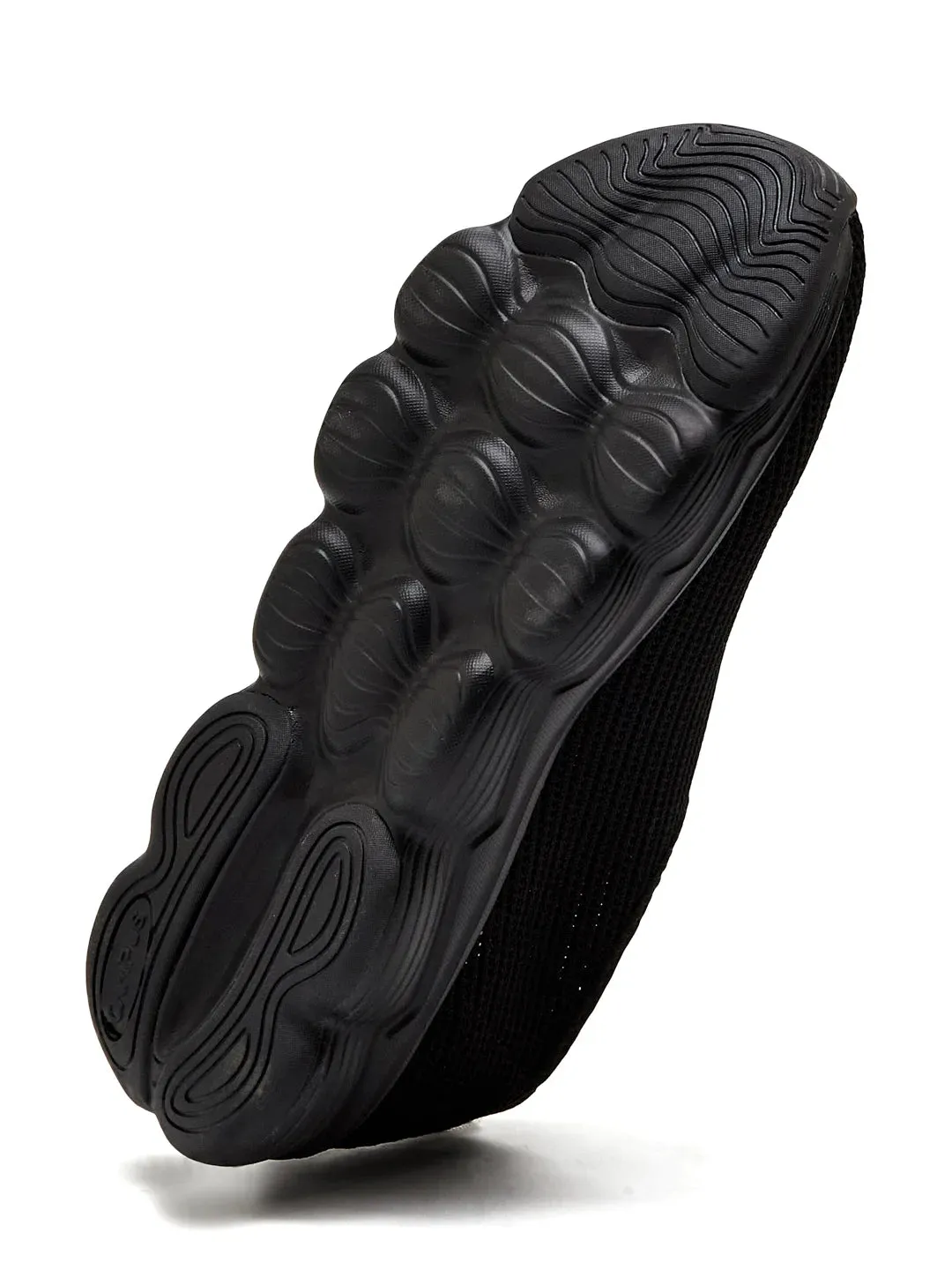 STRIVE Black Men's Walking Shoes sold by Campus Shoes product image thumbnail 4